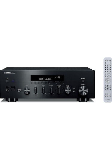 Yamaha R-N600A Musiccast Network Stereo Receiver Amfi Siyah