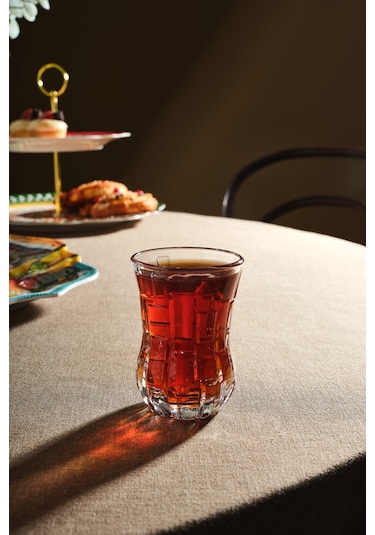 Rcr Etna 6'lı Çay Bardağı Takımı Şeffaf