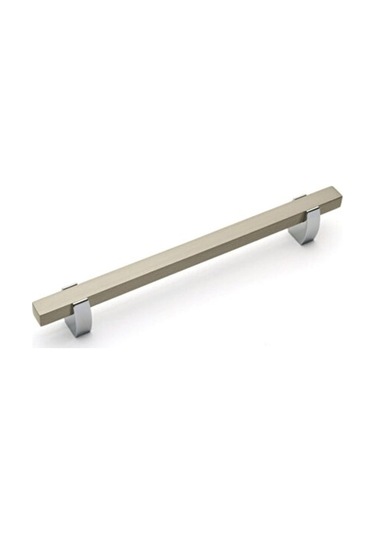 765-160 Mm Krom Beyaz Mobilya Kulp Siyah
