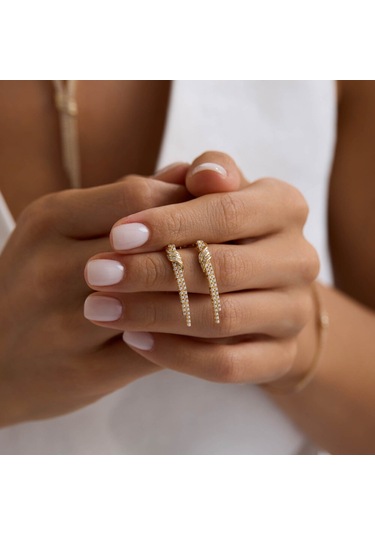 Kemerli İki Sıra Su Yolu Takı Seti T14332