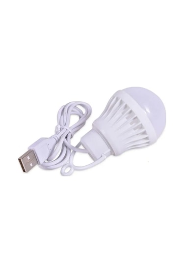 Mufunye Usb İle Çalışan Akıllı Led Feneri - 7w 280 Lumens, Parlak Soğuk Beyaz Işık, Dimmable, Taşınabilir Kamp Ve İç Mekan Işığı