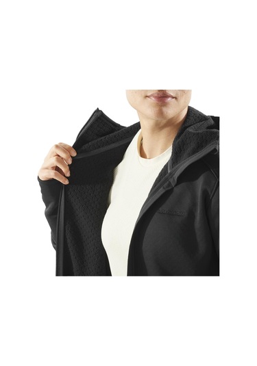 Salomon Sntıal Mıdfleece Fz Hd W 27412 Siyah