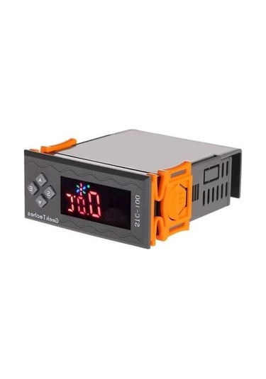 Flybuy L-amaçlı Ac110-240v Dijital Sıcaklık Termostatı, 2 Röle Ntc Sensör Ve Alarm, Led Ekran, Geniş Uygulama Alanı