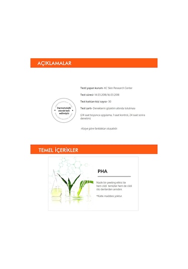 Missha Pha İçerikli Ölü Deri Yaprak Maske 1 Adet Mascure Peeling Solution Sheet Mask