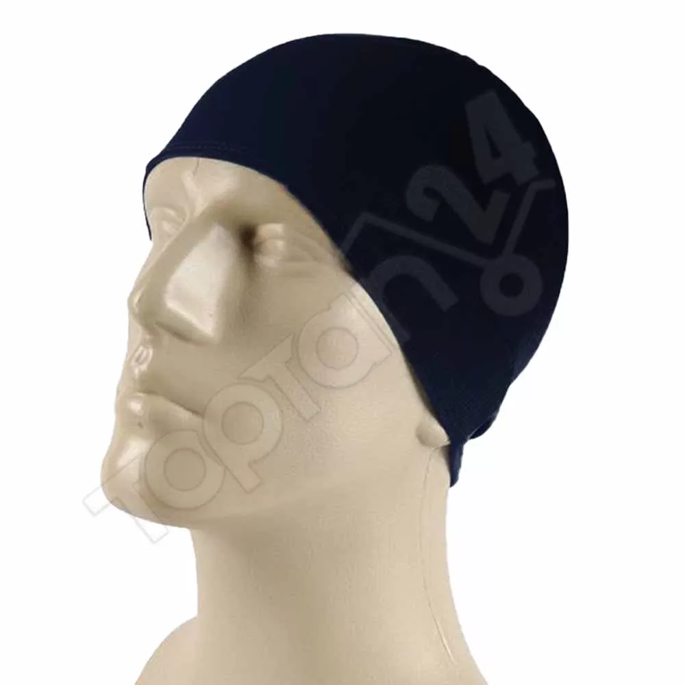 100 Adet Esnek Kumaş Bez Havuz Bonesi Yüzücü Bonesi Siyah Siyah