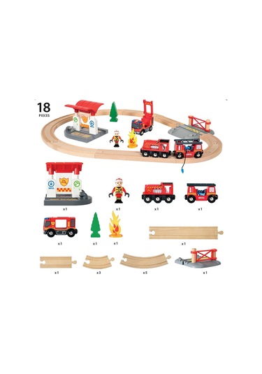 Brio İtfaiyeci Seti 33815
