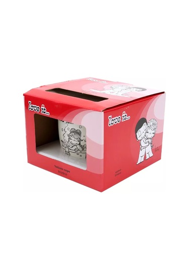 Nd Plej Love İs Çay Takımı, Buluşma Zamanı, 360 Ml Fincan, Fincan Tabağı 220519807 Kırmızı