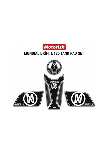 Mondıal Drift L 125 Karbon Tank Pad Set