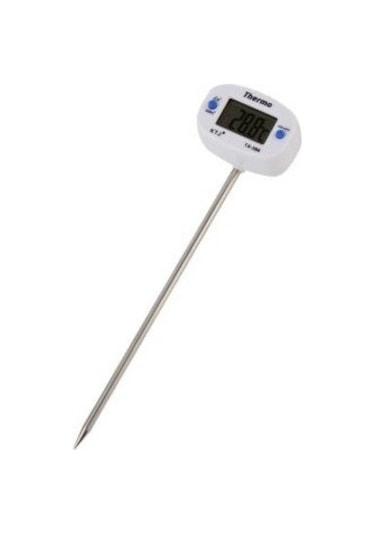 Döner Başlıklı Yemek. Gıda Dijital Sıcaklık Ölçer / Termometre