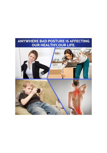 Suntek Erkek Kadın Ayarlanabilir Duruş Düzeltici Bel Desteği