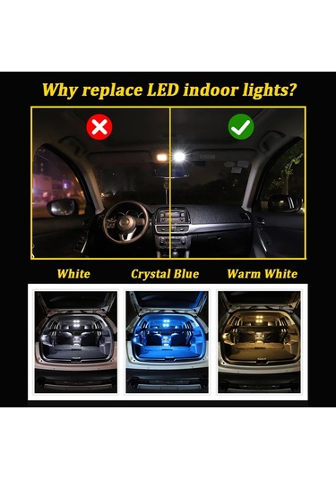 Bmw 1 3 5 7 Serisi E87 E81 F20 E36 E46 E90 E91 E92 E93 F30 E39 E60 Için Bmtxms White E91 Touring - 13pcs 1 Piece Set