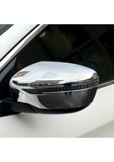 Nissan Qashqai İçin Uyumlu Ayna Kapağı Krom 2014-2020