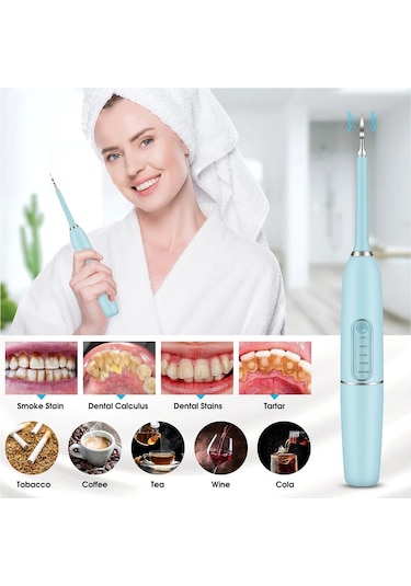 Jialan Elektrikli Diş Taşı Sökücü Diş Temizleme Cihazı Diş