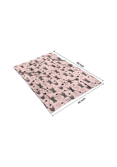 French Bulldog Desenli 40x50inch Polar Battaniye, Yumuşak Ve Kalın-a8 French Bulldog Glasses