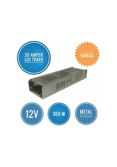 İç Mekan Şerit Led Trafo Adaptör 1-2-3-5-8-10-12-16-20-30 Amper