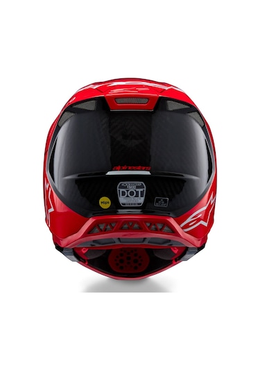Alpinestars Sm10 Flood Off-Road Motosiklet Kaskı Kırmızı