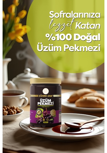 Katkısız Doğal Üzüm Pekmezi 400 Gr