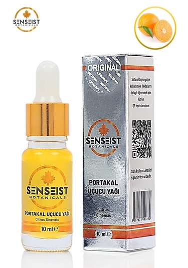 Senseist Botanicals Portakal Uçucu Yağı 10ml %100 Saf-sertifikalı