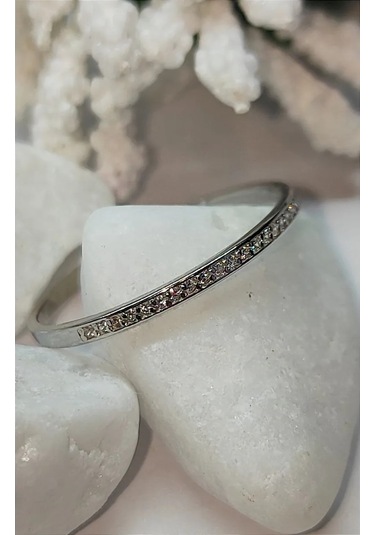 Sılver Whale 925 Ayar Gümüş, Taşlı Yüzük 275135734 Gri