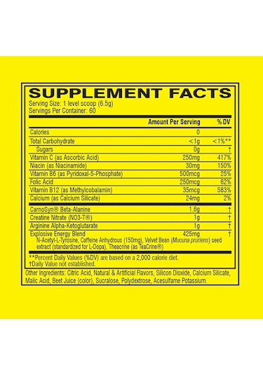 Cellucor C4 Preworkout / 30serv 195 G