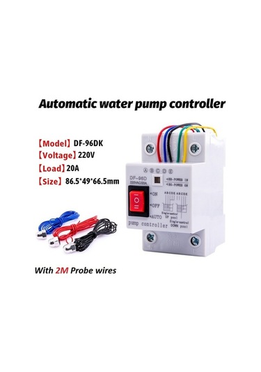 Ulzyvf Df-96dk Otomatik Su Seviyesi Kontrol Anahtarı 20a 220v 2m Teller, Yüksek Kalite