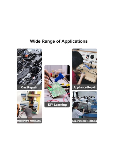 Mufunye Fnırsı 138pro El Tipi Taşınabilir Osiloskop 2.4 İnç Ekran Çok Fonksiyonlu Dijital Osilosko