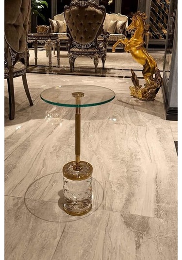 Dulda Akrilik Taurus Sehpa Şeffaf