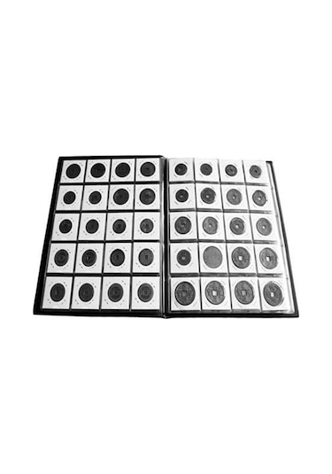 Homyl 50 Adet Karton Madeni Para Toplama Tutacağı 2x2 29mm Beyaz