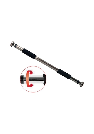 Can Sport Kb6090 Kapı Barfiks Demiri 62-100 CM Siyah