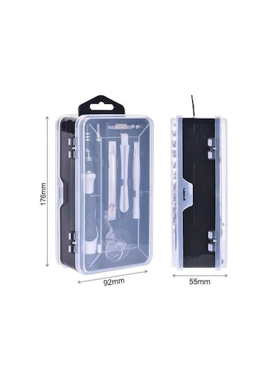 115 İn 1 Hassas Tornavida Onarım Alet Manyetik Sürücü Kitli Elektronik Hassas Tornavida Seti