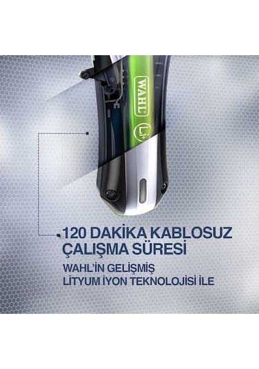Wahl 9657 Rapid Clip Şarjlı Saç Sakal Kesme Makinesi