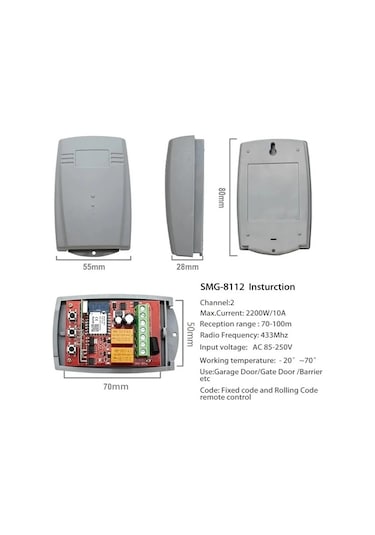 Dünyanın Her Yerinden Cep Telefon İle Garaj Kapısını Açıp Kapatır