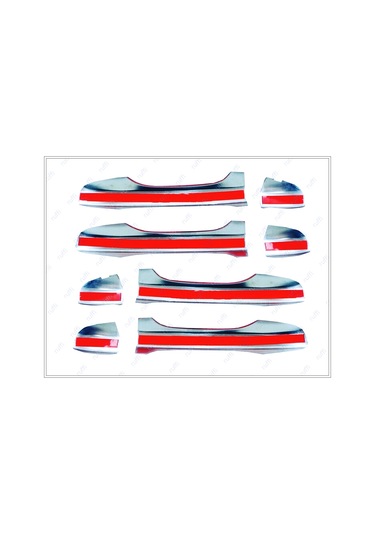 Vw Passat B8 Krom Kapı Kolu 4 Kapı 2014-2019 Arası P.Çelik