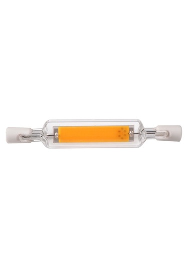 Cam Tüp R7s Cob Işık Yayan Diyot Ampul 78mm 5w Sıcak Beyaz Ac110v Halojen Lambayı Değiştirin