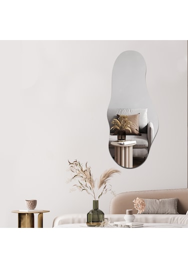 Salon Duvar Aynası Düz Ayna Havana Ayna 50cm X 115cm Düz Ayna