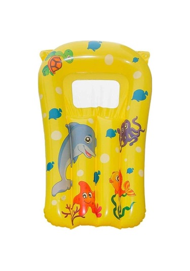 Ganzhoushop Tahtası Suntek Şişme Sörf Su Sporları Çocuklar İçin Sarı