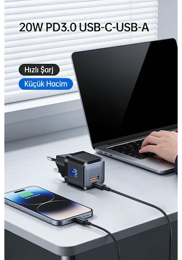 Apollobell Chb01-007 20w Mini Pro Şarj Cihazı