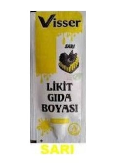 Visser Likit Gıda Boyası 4 x 12 ML