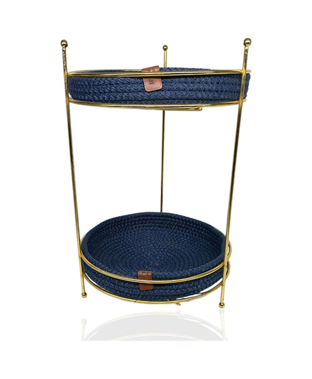 İki Katlı Organzer Lacivert