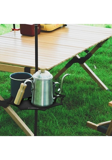 Trendooze Ve Tepsisi Tasarım Portatif Paslanmaz Mavi Kompakt Kamp Işık İçin Hafif Direği Çelik Alanları - Tt Mavi