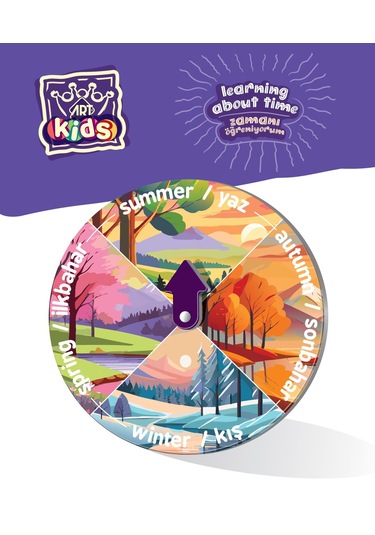 Art Kids Zamanı Öğreniyorum