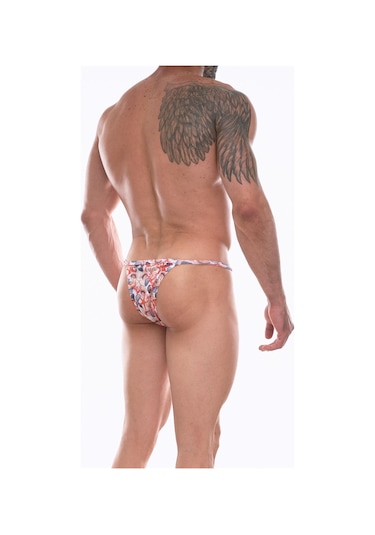 Don Moris Erkek Desenli Slip Çamaşır (Dm072252) Gri Melanj