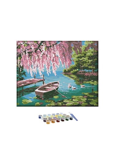 Sayılarla Boyama Seti - Gölet