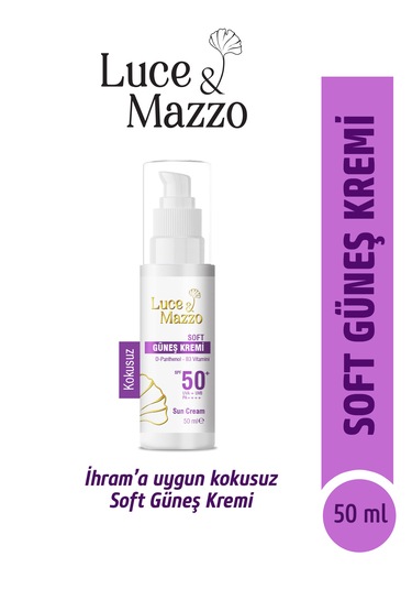 Luce & Mazzo Soft Koruyucu Güneş Kremi SPF50+ 50 ML