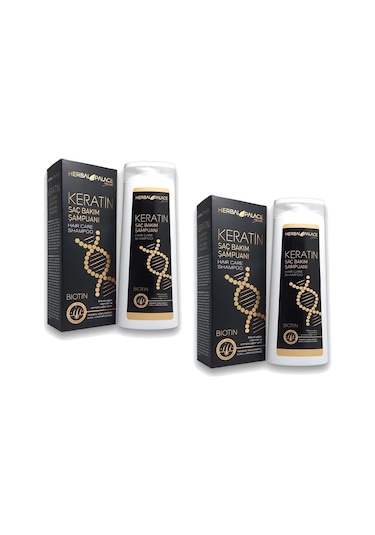 Herbal Palace Keratin Saç Bakım Şampuanı 2 x 400 ML