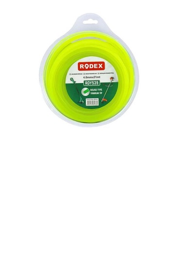 Rodex Tırpan Misinası Yeşil Yuvarlak 4.0mmx31m Blister