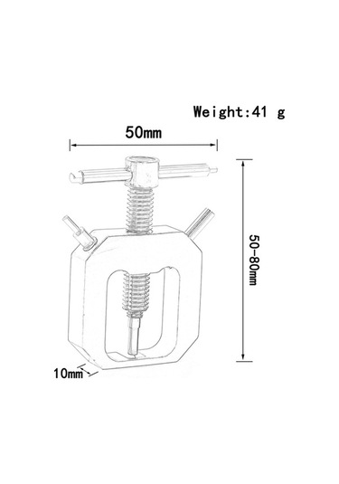 Besthome1 Rc Araç Dişli Çekme Aleti Bjm121 Model Alüminyum Alaşım Titanyum Renk