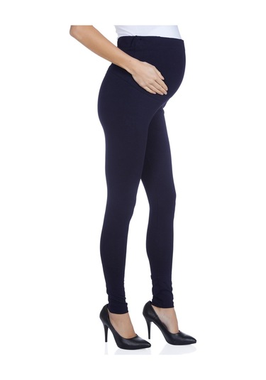 Luvmabelly Myra8001-8002-8009 Beli Ayarlanabilir Hamile Tayt-lacivert