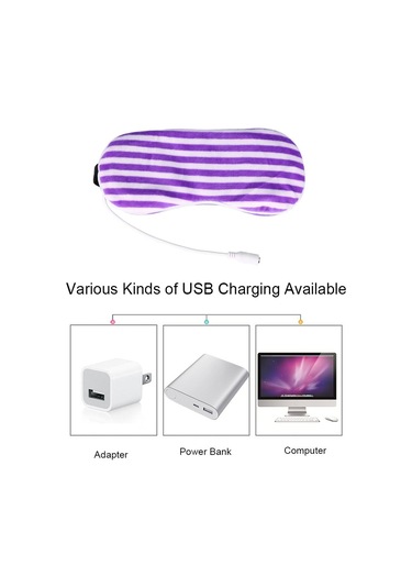 Lichen Elektrikli Isıtmalı Göz Maskesi, Göz Maskesi, Isıtıcı, Çok Renkli