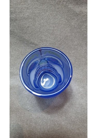 Kuru Kafa Shot Bardak Lacivert